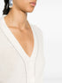 bead-embellished cashmere cardigan